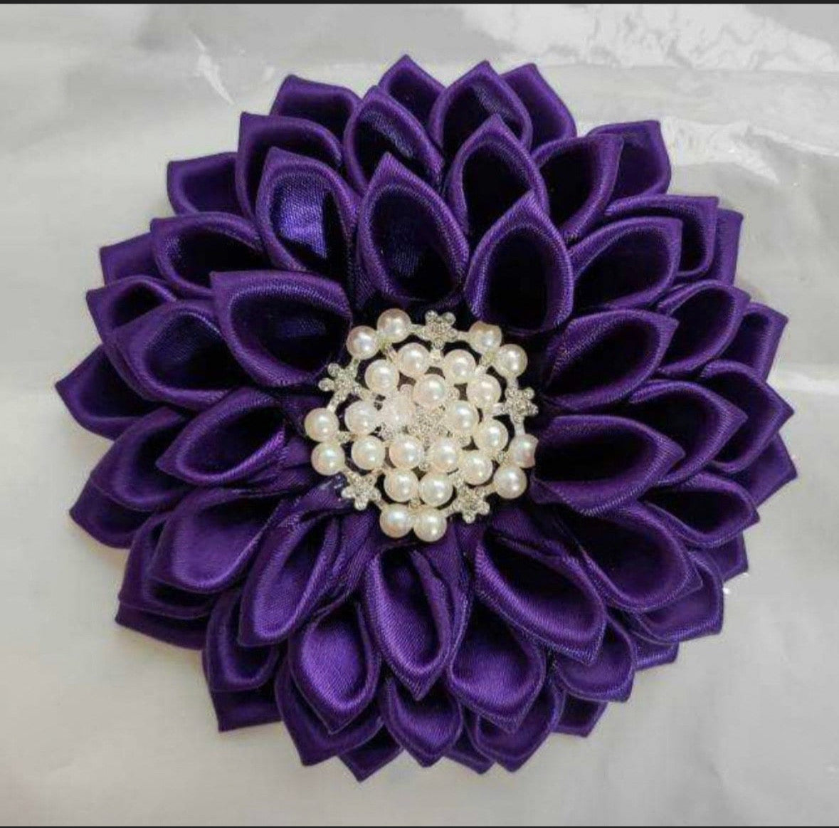 Zeta Phi Beta Datin Flower Corsage Pin