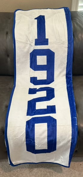 Zeta Phi Beta Fleece Throw Blanket