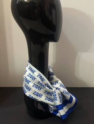 Zeta Phi Beta Fashion Silk Scarf