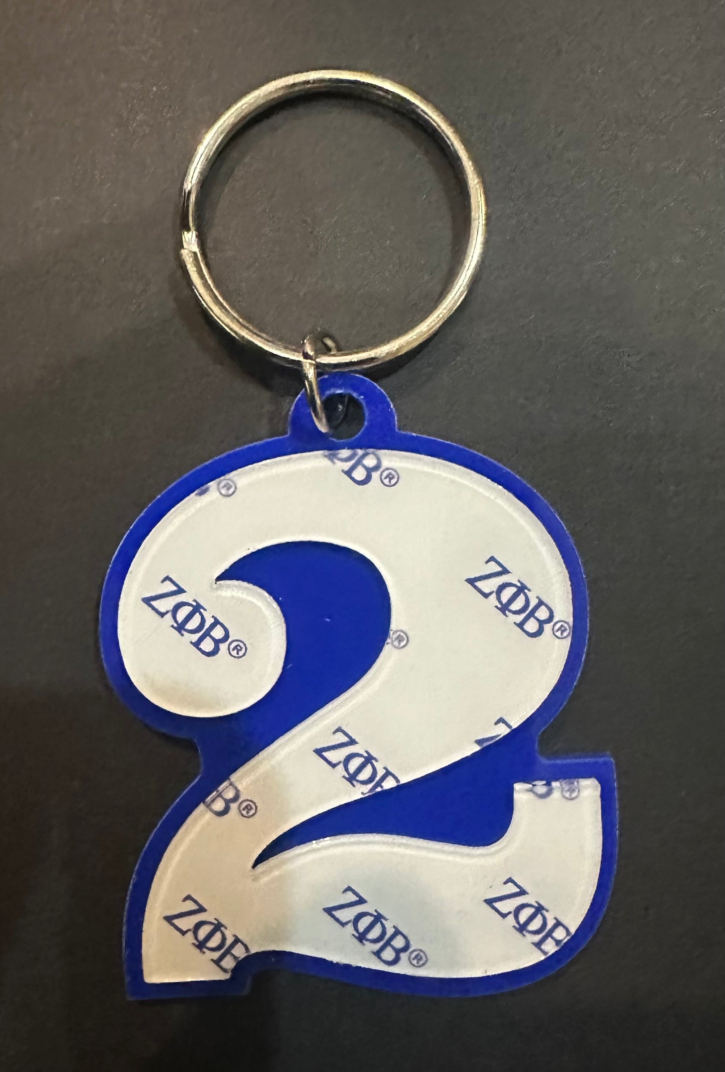 Custom Number Keychains