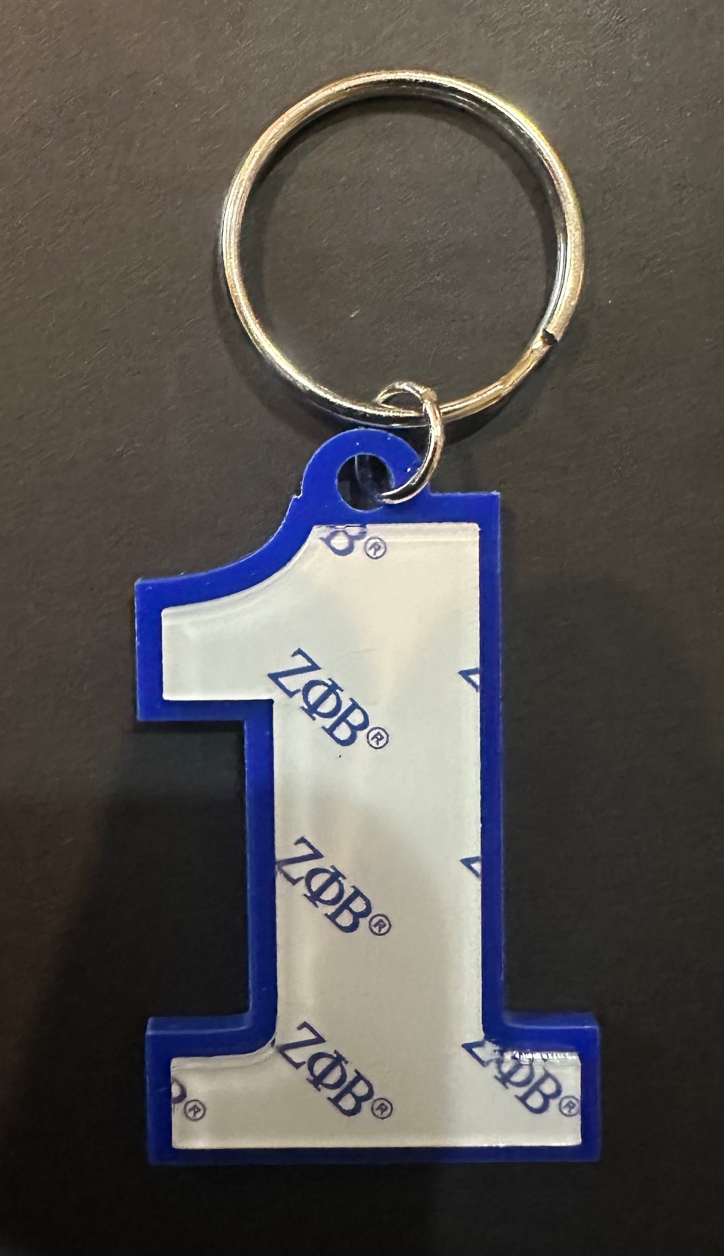 Custom Number Keychains