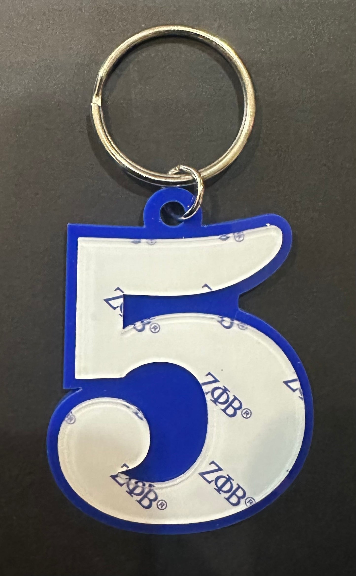 Custom Number Keychains