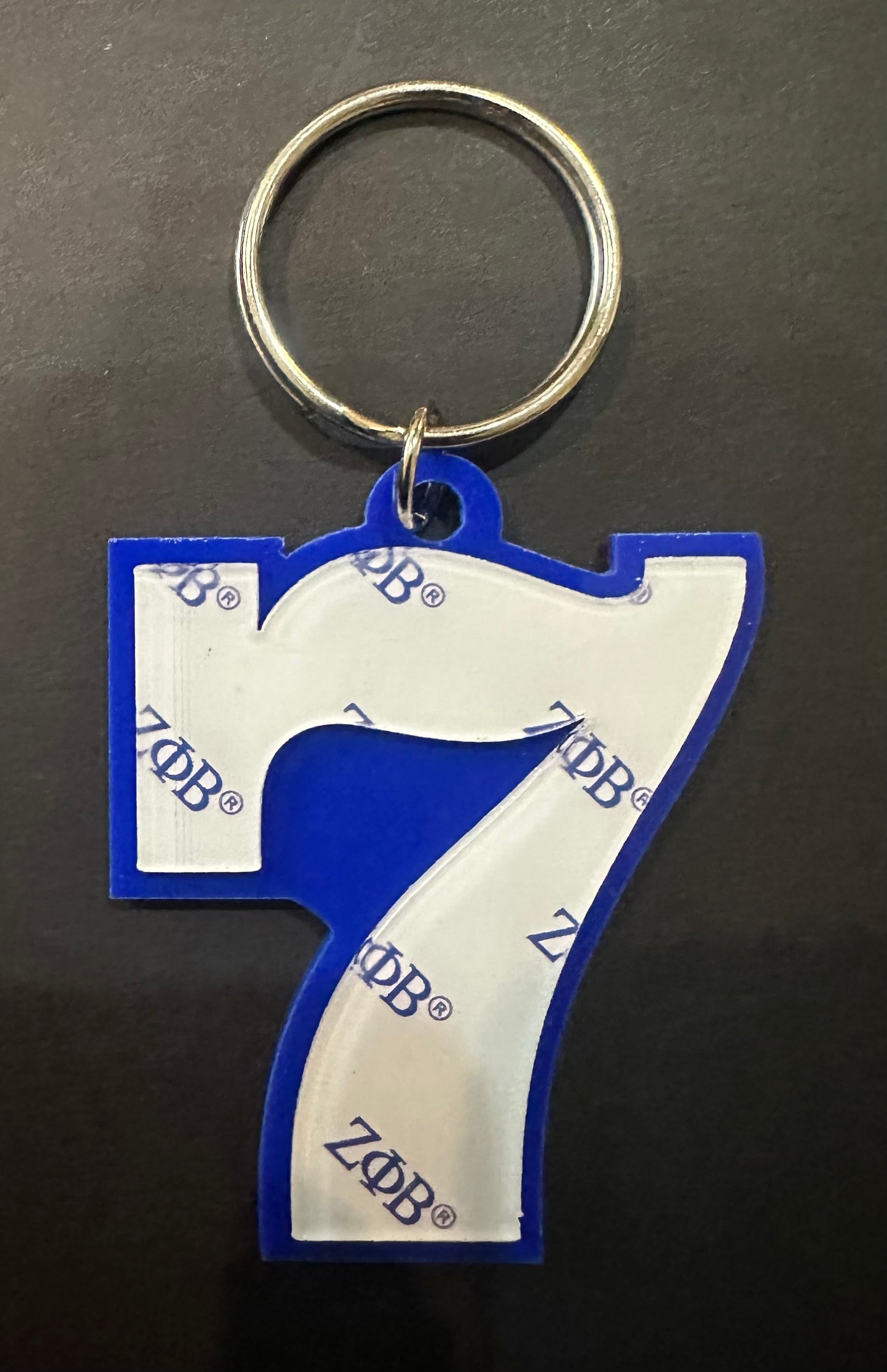 Custom Number Keychains