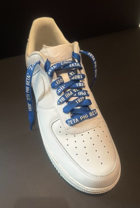 Zeta Phi Beta Shoelaces