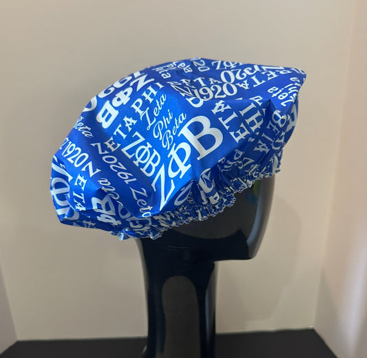 Zeta Phi Beta Satin Bonnet