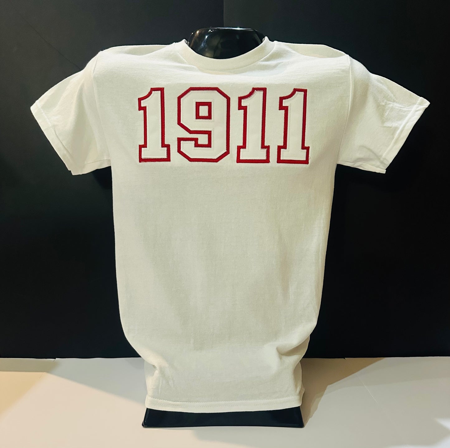 1911 T-Shirt Embroidered Applique Letters