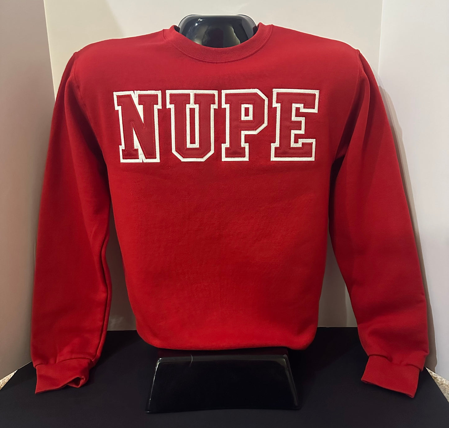 NUPE Sweatshirt Embroidered