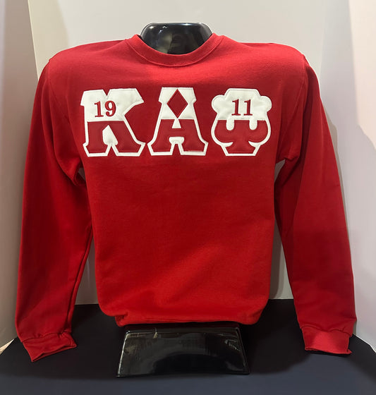 Kappa Alpha Psi Split Letter Sweatshirt