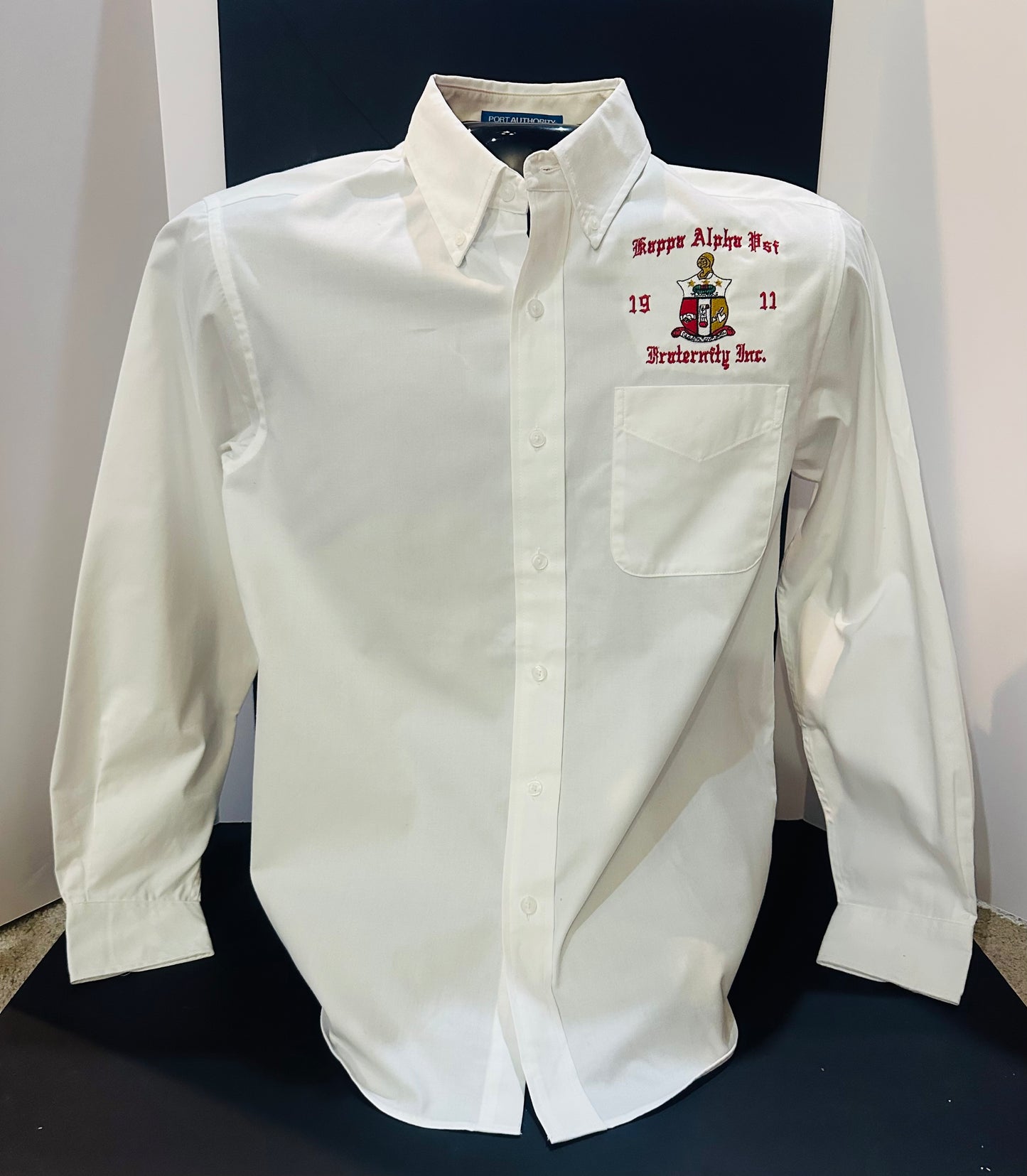 Kappa Alpha Psi Long Sleeve Button Down Easy