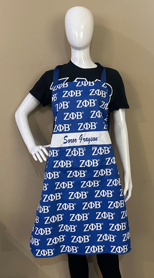 Zeta Phi Beta Apron