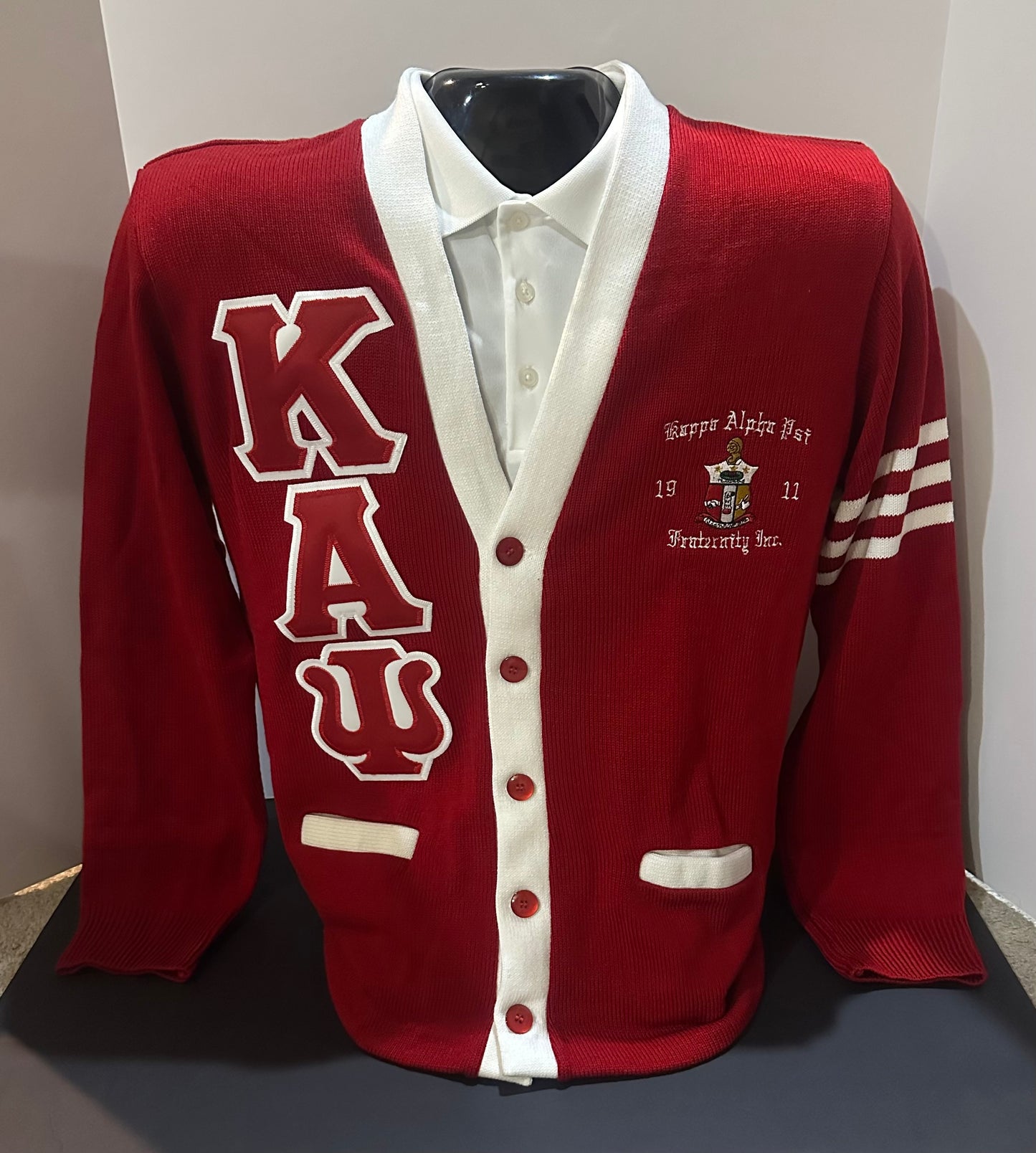 Kappa Alpha Psi Cardigan With Embroidery