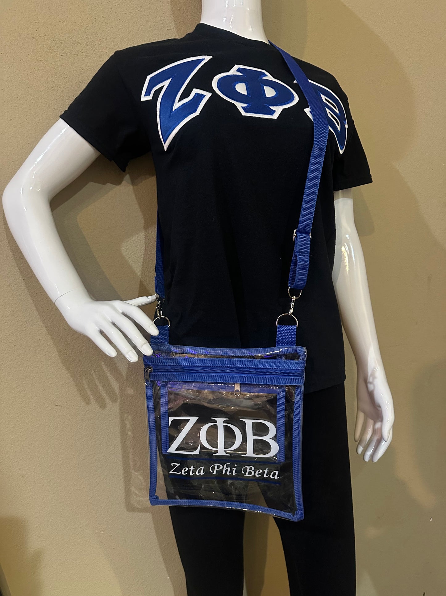 Zeta Phi Beta Crossbody Bag