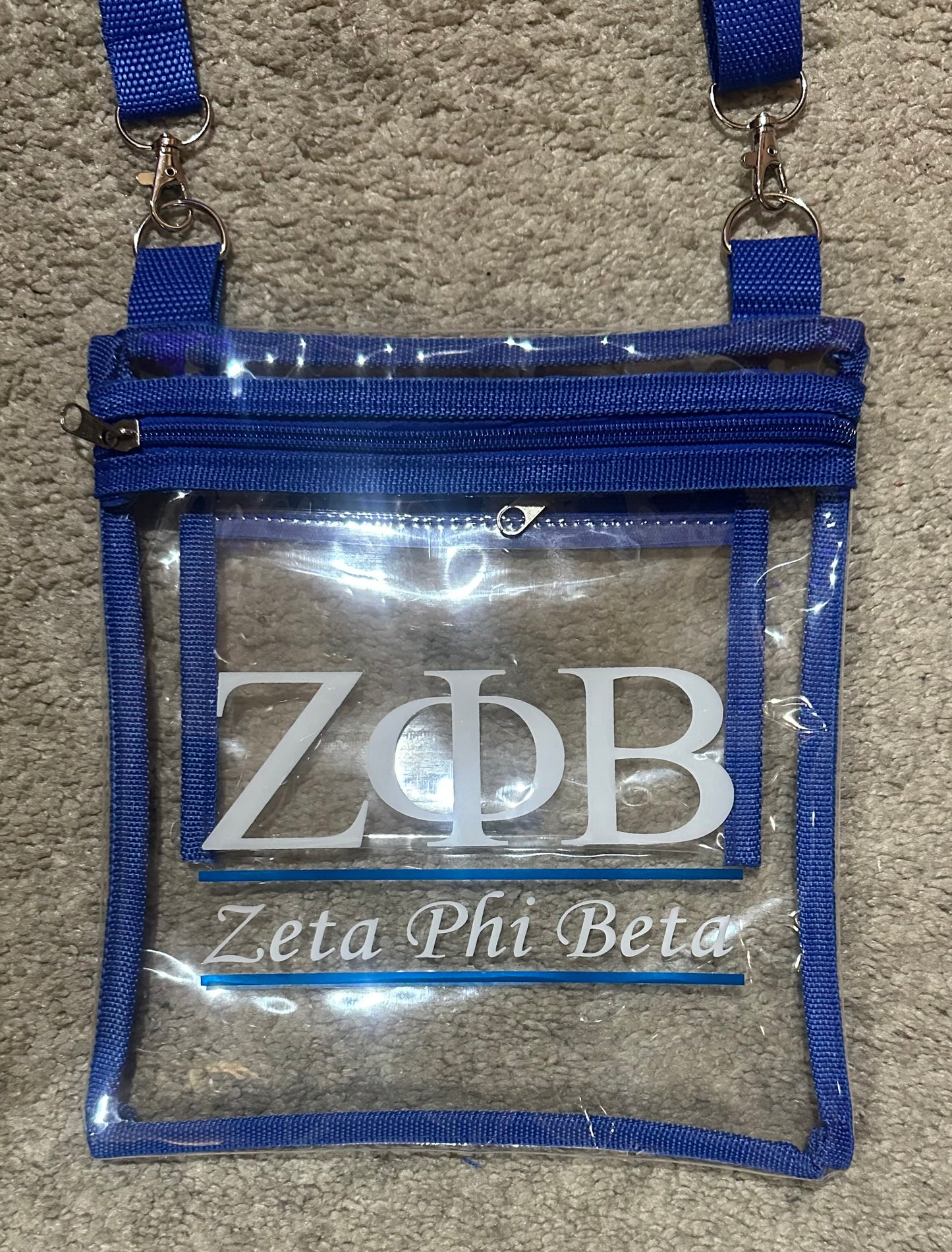 Zeta Phi Beta Crossbody Bag