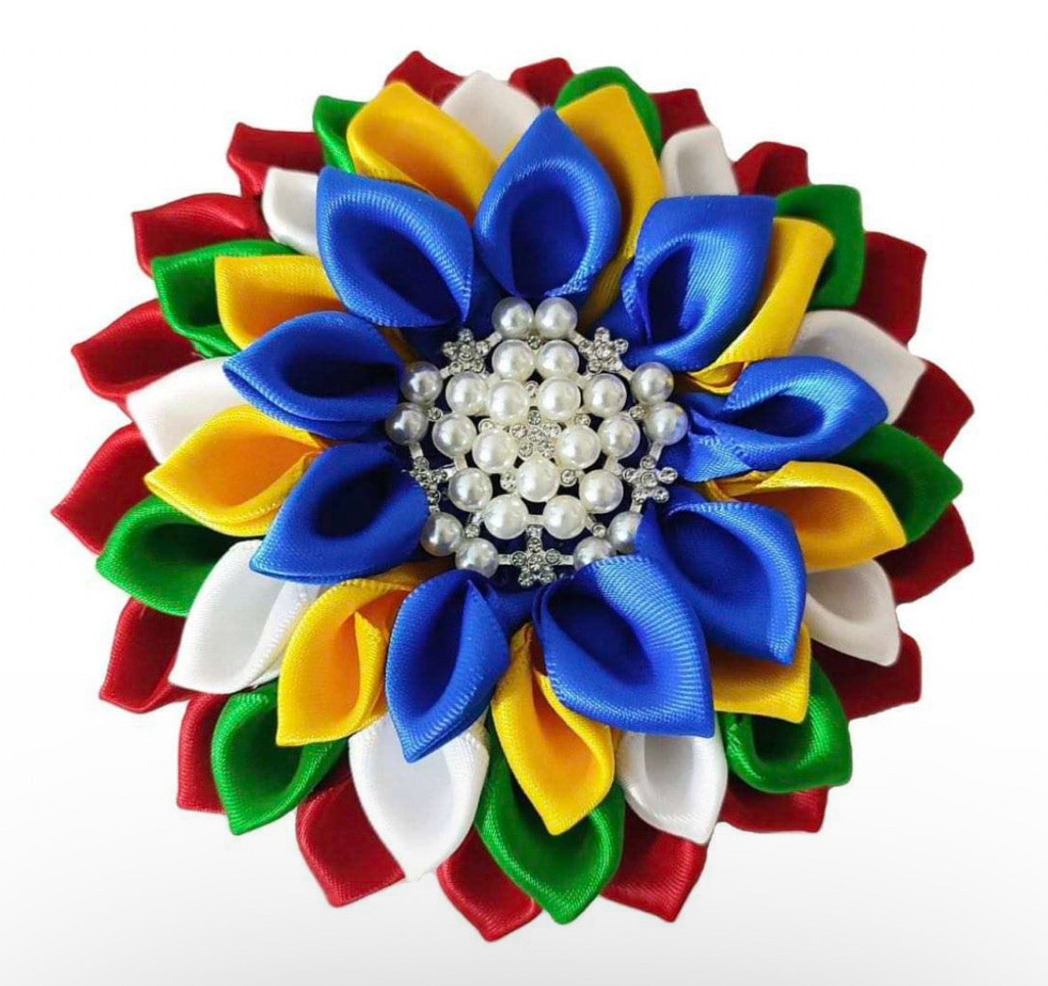 Zeta Phi Beta Datin Flower Corsage Pin