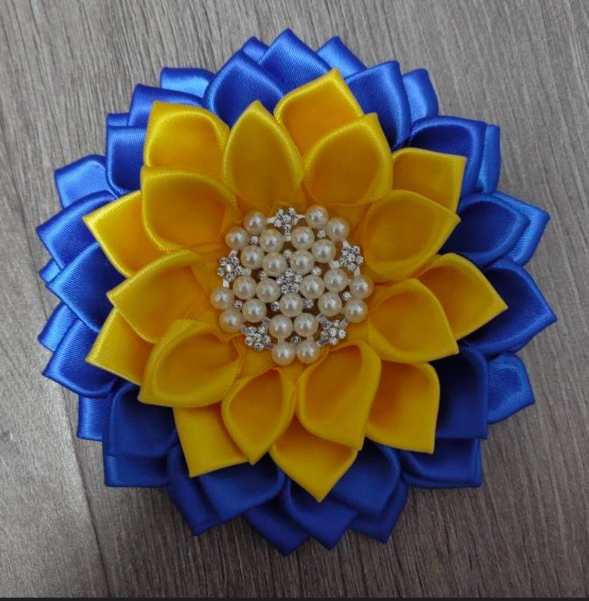 Zeta Phi Beta Datin Flower Corsage Pin