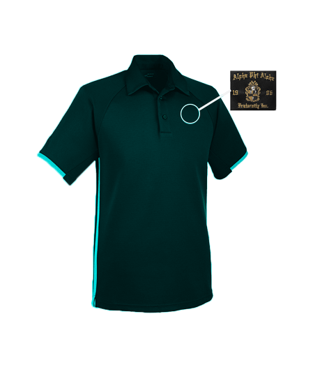 ALPHA KAPPA ALPHA - Snap-Up Stretch Performance Polo