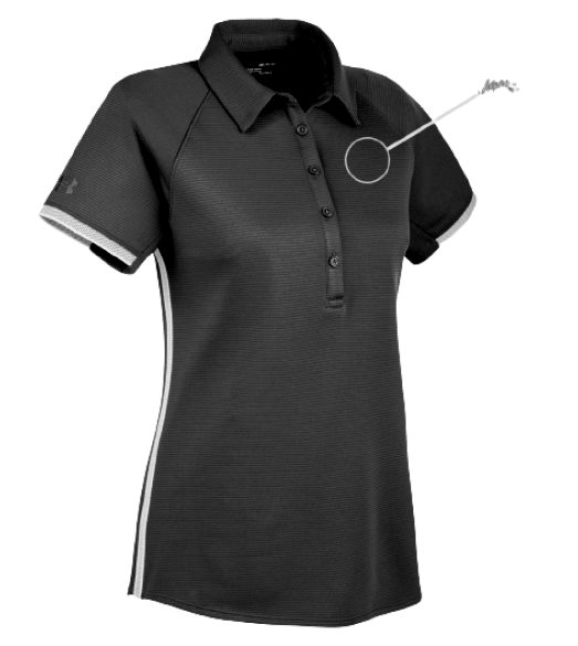 SORORITY - MOISTURE WICKING SHADOW HEATHER POLO