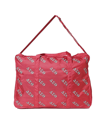 ALPHA KAPPA ALPHA - NYLON FOLDING GO TRAVEL TOTE BAG