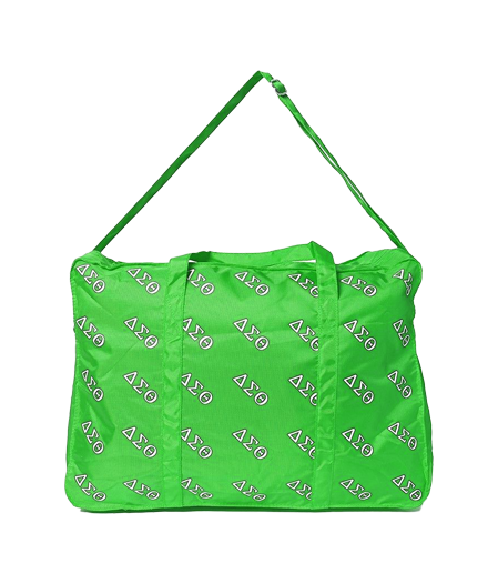 ALPHA KAPPA ALPHA - NYLON FOLDING GO TRAVEL TOTE BAG